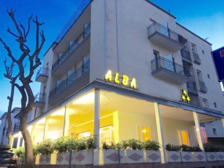 Hotel Alba Rimini Exterior foto